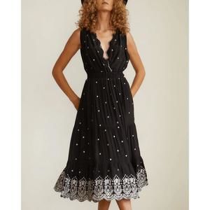 NEW GUADALUPE DESIGN johana dress in black